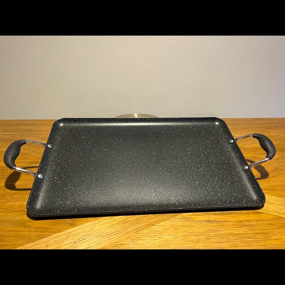 Marble Finished Double Griddle - Picture 2 of 2